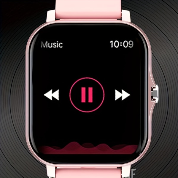 2023 ny skärm Touch Sports Smart Watch Unisex, kan ringa/ta emot samtal, sömn, stegräknare kalorier sportspårare, påminnelse om information om inkommande samtal Golden