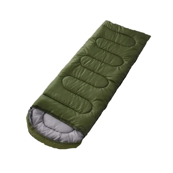 Camping Sovsäck Ultralätt Vattentät 4 Säsonger Varm Kuvert Ryggsäckssovsäckar för Utomhusresor Vandring Camouflage-0.7kg