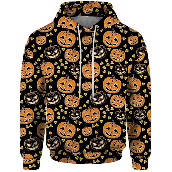 Rædsel Jul Sweatshirt Græskar Ny I Hættetrøjer & Sweatshirts Til Mænd Uden Hætte Halloween 2024 Spøgelset Godter Y2k Tøj Mænd P063790LQW-200KQC XS