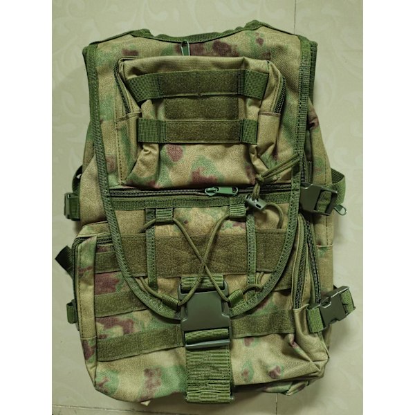 Ocali 40 L Army Fan Bag Rejsetaske X7 Swordfish Kamppose Rygsæk Udendørs Rygsæk Camouflage Vandring Rygsæk Python Pattern Black 40L