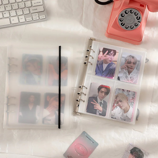 Simply Style Diy Fotoalbumi 10kpl Hihat A5 Kansio Valokuvat Keräilykirja Kpop Albumi A5with10pcs