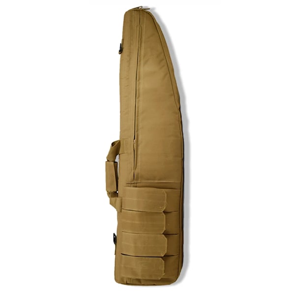 Udendørs Sport Jagt Riffel Taske Etui Heavy Duty Haglebæretaske Taktisk Gevær Fiskeri Taske Skulderstøtte Tasker Hylster 118cm tan