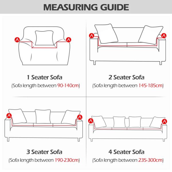 Högstretch enfärgad cover för vardagsrum Spandex cover med kjol Dammtät Halkfri soffa Överdrag Hem Coffee 3 seat  190-230cm