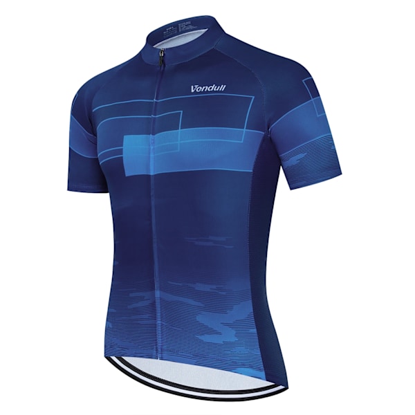 2024 Ny Vendull Team Summer Cykling Jersey Cykel Kläder Cykel Mtb Sports Slitas Ropa Ciclismo För Mäns Berg Skjortor VD-blue XL