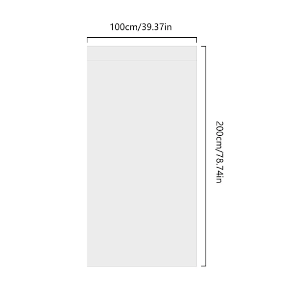 1X2m Dug Drop Kedja Pärla Rimman Sträng Solid Färg Tofsel Dörr Gardin Fönster Väggpanel Rum Divider Hem Dekorare Försörjningar 02 1PC