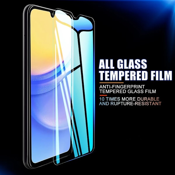 5Pcs Härdat Glas För Samsung Galaxy A05 A15 A25 A35 A55 Skärmskydd A04 A14 A24a 34 A54 F04 F14 F34 F54 Skyddsglas A14 4G