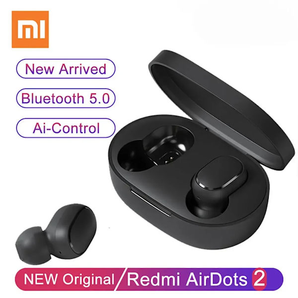 Alkuperäinen Xiaomi Redmi Airdots 2 -nappikuulokkeet, aidot langattomat kuulokkeet Redmi Airdots 2