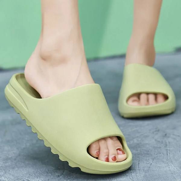 Goosecret Män Eva Plattform Moln Tofflor Mjuk Sole Sandaler Icke-Slips Sovrum Slides Male Mysiga Hem Skor Mjukt E Strandbilder OG 38-39(fit 37-38)