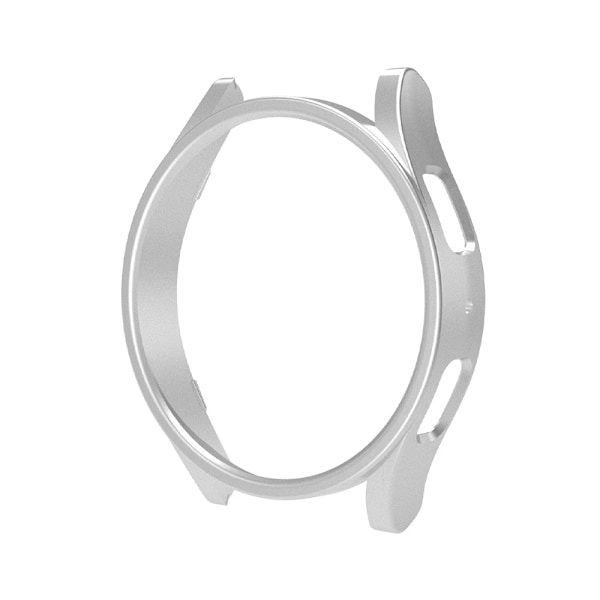 Case För Samsung Galaxy Watch 4/5/6 40Mm 44Mm Hårdskydd Bumper För Watch Classic 4/6 42Mm 46Mm 43Mm M 47Mm Skyddskåp Sliver Watch 4 Classic 46mm