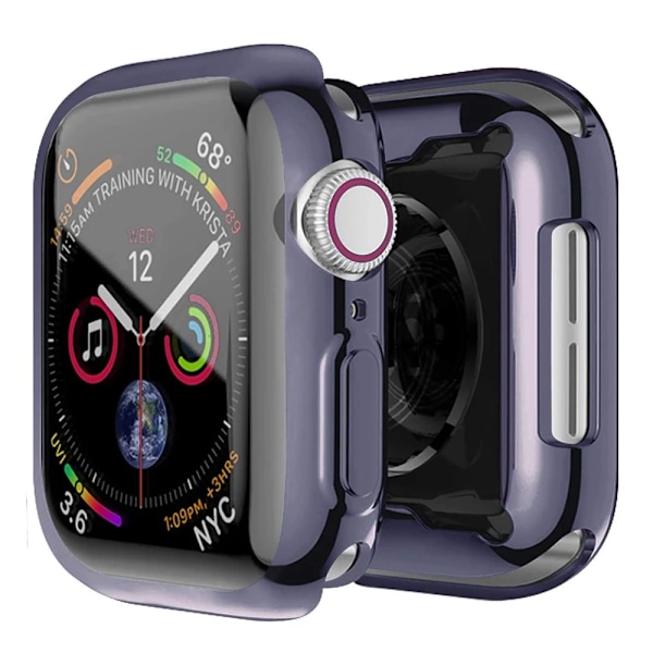 Skärmskydd För Apple Klocka Fall 45Mm 41Mm 44Mm 40Mm 42Mm 38Mm Full Tpu Stötfångare Täckningstillbehör Serie 9 8 7 Se 63 Space gray Series456 SE 40MM