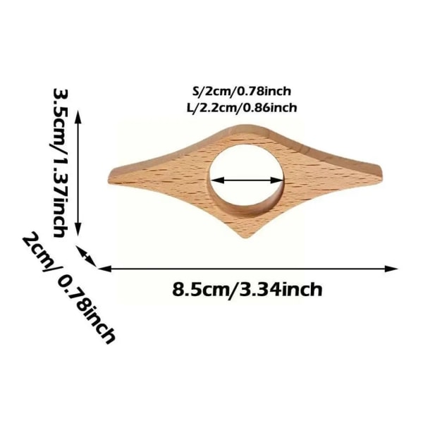 Läsa Bokmärke Bokmärken Ringar Skolmaterial Elevsidor Guide Markering Märkning Sign Boksida Hållare Födelsedagspresent 02-Beech