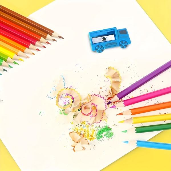Aipende 72-färgs färgpennor för vuxna målarböcker, mjuk kärna, konstnär skiss ritning pennor Konsthantverksmaterial, färgpennor Set Present