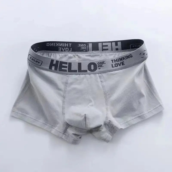 4st Herrunderkläder Herrboxare Sexiga kalsonger Bekväma Andas Mode Pojktrosor Underkläder Boxershorts Herr BR8 XL