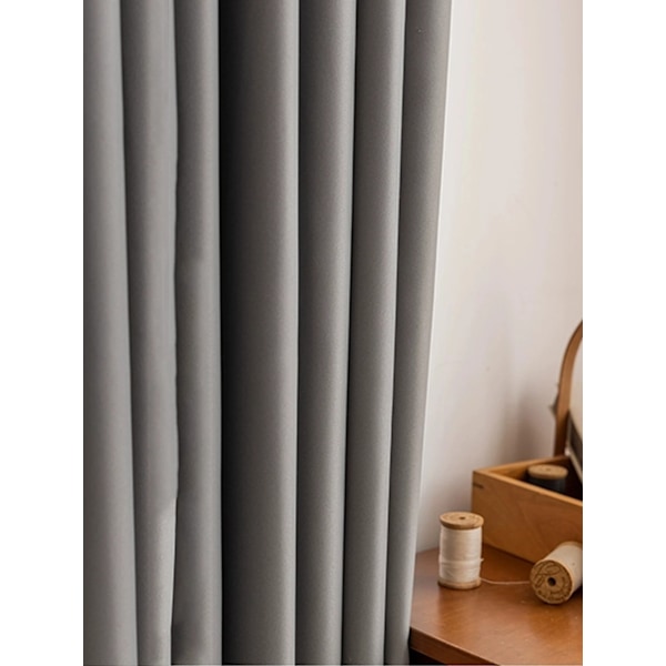 Blackout Gardiner Dark Grey W200xH260cm