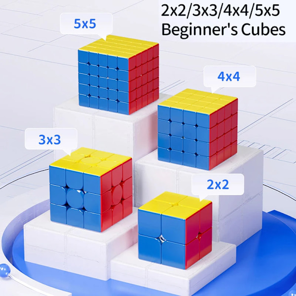 MOYU Meilong M Magnetisk Magisk Terning 3X3 2X2 4X4 5X5 Pyraminx Professionel Speedcube 3x3x3 Hastighedspuslespil Legetøj til Børn Cubo Magico Meilong 7M V2