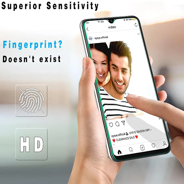 3Pcs Skärmskyddsglas För Samsung Galaxy A13 A23 A33 A53 A14 A24 Härdat Glas För Samsunsan G A02 A12 A22 4G 5G A32 A42 A525 For A43 3Pcs