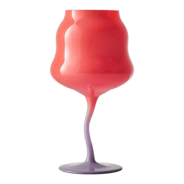 490 ml rödvinsglas retrokristall vincocktailbägare för att dricka fruktjuice och mjölk teparty Barware Dryckesartiklar Presenter 02 7.5x6x18.5cm