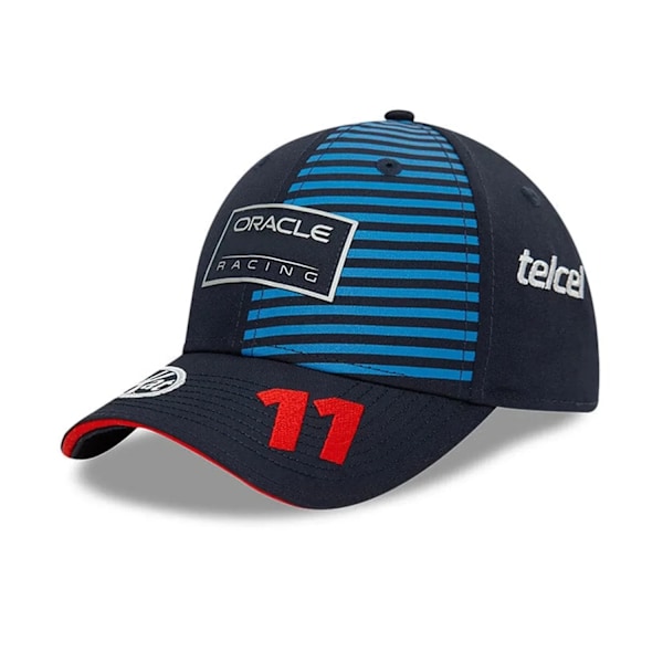 F1 2024 -tiimi, Checo Perez, Max Verstappen, Charles Leclerc, Carlos Sainz, Fernando Alonso, Lando Norris, PIASTRI, Baseball-lippis Hattu 2023-Miami One Size