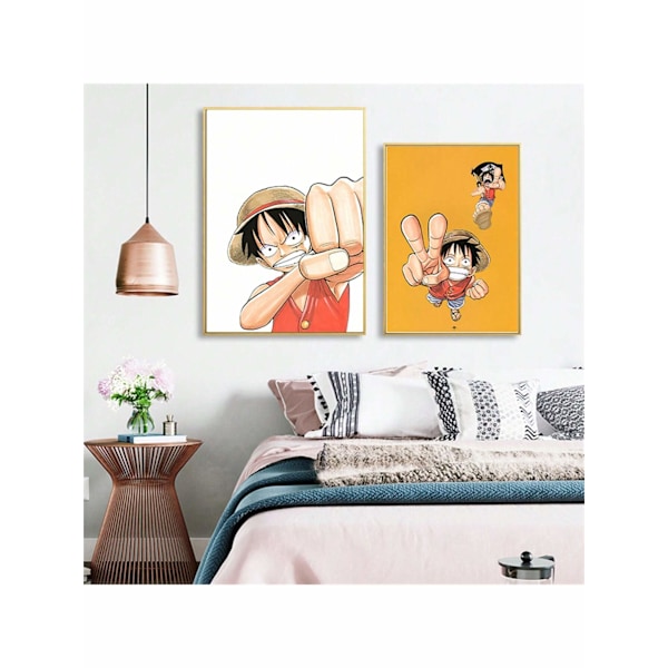 1Pc Frameless En Styck Plakat En Styck Vägg Konst Dekoration Målning En Styck Plakat Luffy Poster Skriv Ut Poste Skriv Ut Poste Skriv Ut Ut White