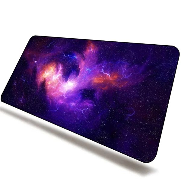 Musmatta Mauspad Gamer Galaxy Tangentbordsmattor Gaming Skrivbordsskydd Bärbara datorer Stor musmatta Cartoon Xxl Skrivbordsmatta Söt jw0003904 300x600x2mm