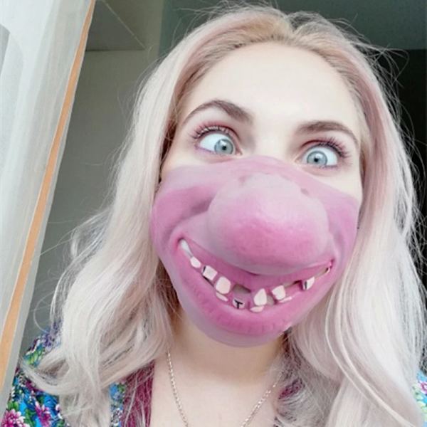 30 erilaista klovnin naamiota Cosplay lateksi rekvisiitta hauska joustava nauha pelottava puoli kasvonaamiot aikuisten hauska juhla Halloween sisustus. O