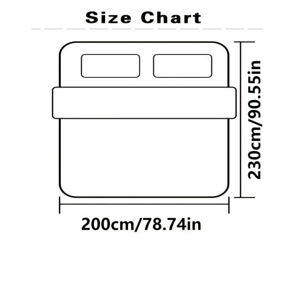 1 st förtjockad duntäcke, broderad tredimensionell fållning för att hålla värmen Vintertäcken 199,9 cm*229,87 cm Light Green 203cm*229cm