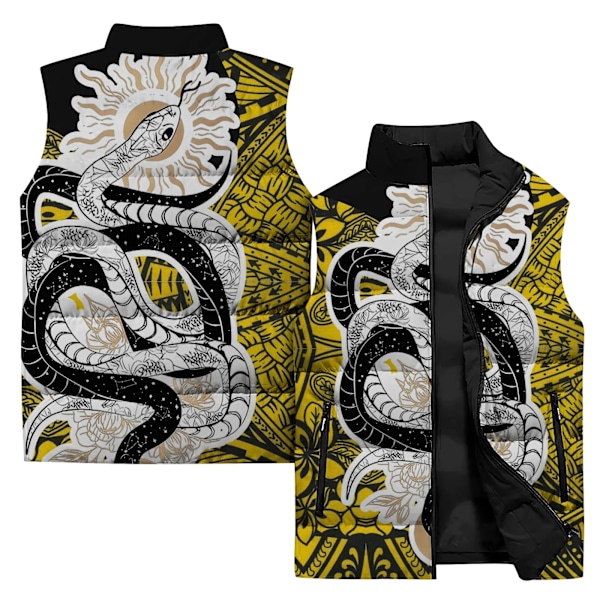 Mænds Vintervest Edderkop og Rød Drage Print Trendy Vest Mænd Jakker Mænds Tøj 2024 Harajuku Streetwear Veste Ærmeløs P24185MHH-90PG 6XL