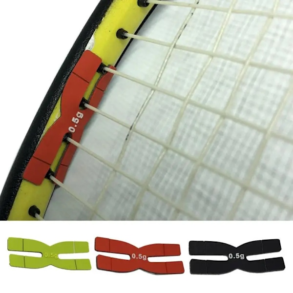 Badminton Ketsjer Vægt 0,5g Ketsjerhoved Balance Strips H-formet Tennis Ketsjer Bordtennis Ketsjer Vægt Og Balance Strips Green