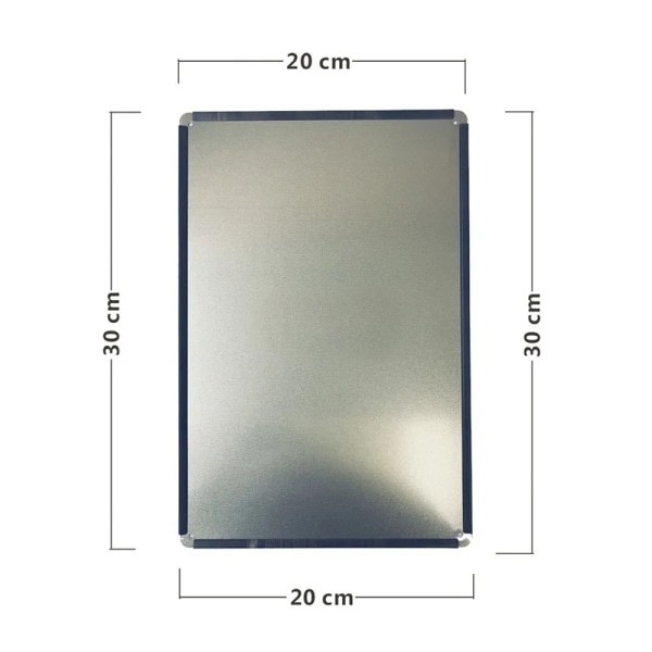 Metall plåtskylt djurdiagram affischplakett As shown 40x30cm