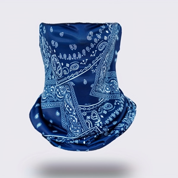 1 st UV-skydd Paisley Bandana Mask - Andas halsdamask för cykling och sport 1#