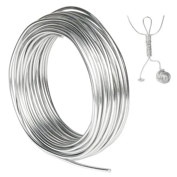 100M~1M Rustfrit Fjedertråd Hård Tråd Diameter 0,02/0,3/0,4/0,5/0,6/0,8/1,5/2,5/3 Mm Fjederståltråd 2.5mmX1m