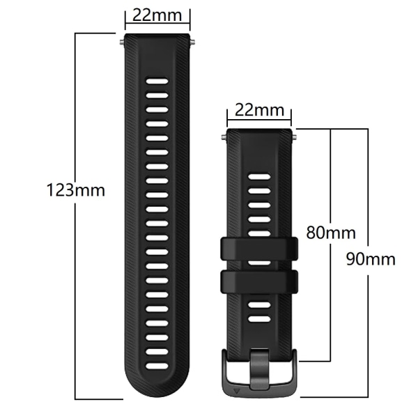 Sport Silikonrem för Garmin Forerunner 965 955 Solar 945 935 745 Armband Watch 22mm Ersättningsarmbandsarmband Yellow For Forerunner 945