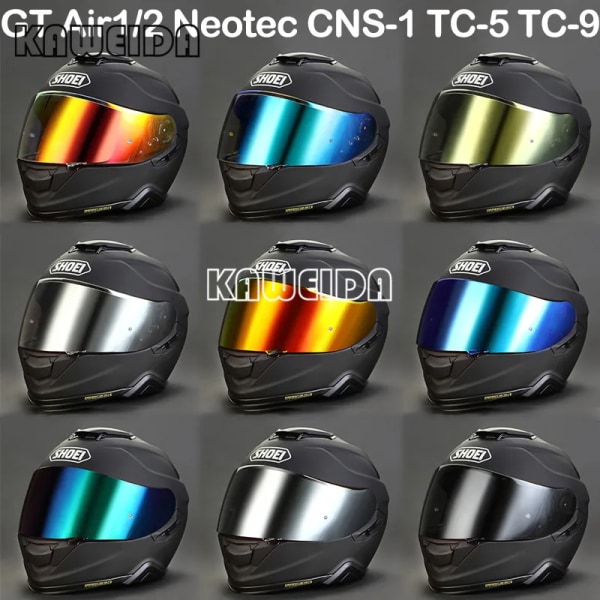 Cascos Para Moto SHOEI GT Air GT Air2 NEOTEC CNS-1 CNS1 TC-5 TC-9 Helansiktshjälmlins Motorcykeltillbehör Capacete 301 Anti-fog