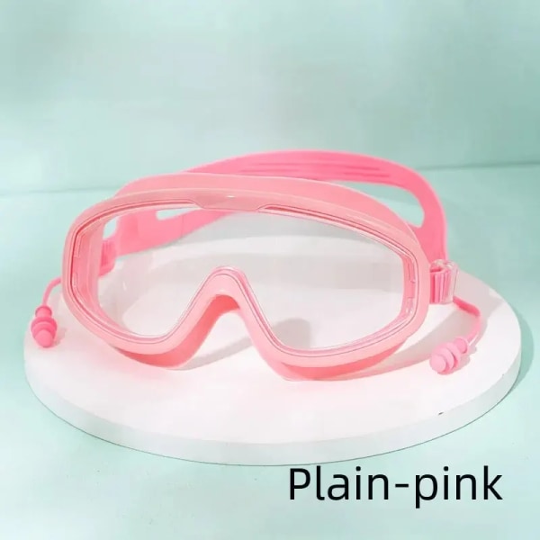 Vattentät anti-dimma högupplösta simglasögon för män kvinnor närsynthet utrustning SJ1880-2 pink plain [bags]]