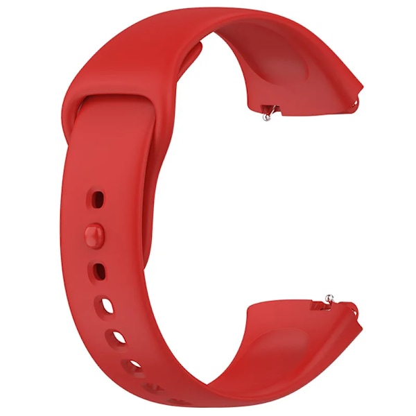 Blød Silikonrem Til Redmi Watch 3 Active Strap Tilbehør Smart Udskiftning Watchband Og Skærmbeskytter Case Armbånd Red Strap Redmi Watch 3