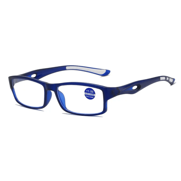 Nya Anti Blue Light Läsglasögon för män och kvinnor Läsglasögon Sport Fritid Mode Retro Receptglasögon+1,0+2,0 Blue