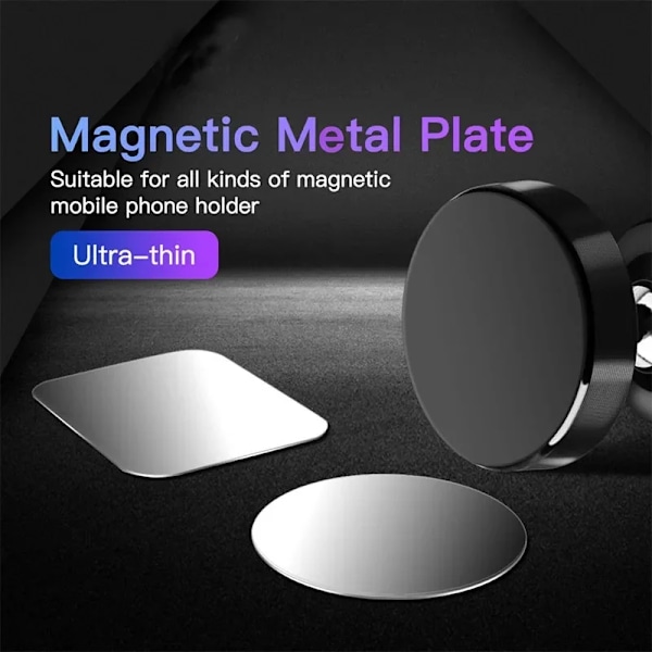 10 kpl metallilevytarra, rautalevy magneettiselle matkapuhelintelineelle, magneettiselle auton puhelintelineelle, Xiaomi 006