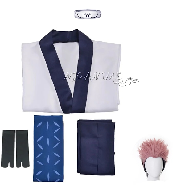 I Lager Ryomen Sukuna Cosplay Jujutsu Kaisen Kostymer Vuxna Män Kvinnor Outfits package 4 XL