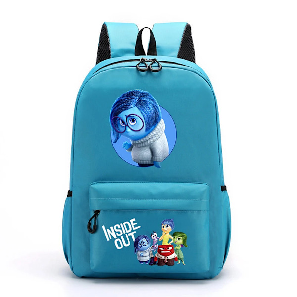 Disney Inside Out 2 Skolpåse Tecknad Anime Kid Kid Flicka Knapsack Tonåring Tryckt Ryggsäck Studentbok Väska Rucksack Barn TNTG 83S-TNTG 72X Medium