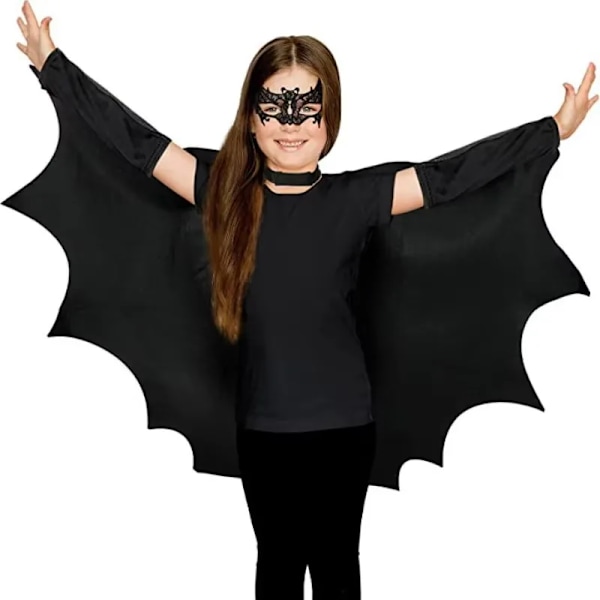 Halloween Dekoration Halloween Barn Bat Ärm Cape Cosplay Prestanda Play Kostym Scen Performance Cape Visa Kostyme 1PC Height-140cm