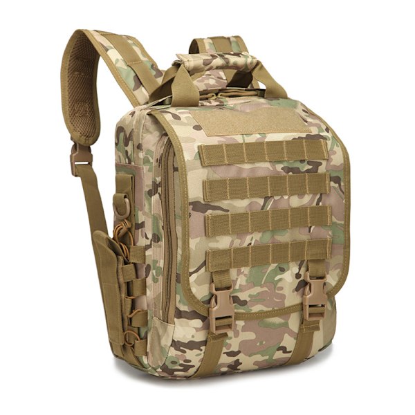 På lager sort Eagle computer rygsæk trendy urban camouflage rygsæk udendørs lille skulder crossbody vandtæt taske engros Desert Digital