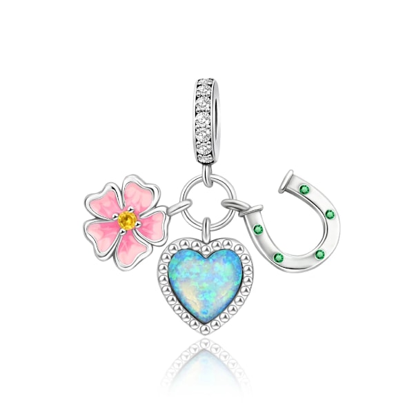 Sea Turtle Present Pärla Säkerhet Kedja För Pandora Original Armband 925 Sterling Silver Clip Charms Heart Zircon D Smycken Tillverkning YQT644