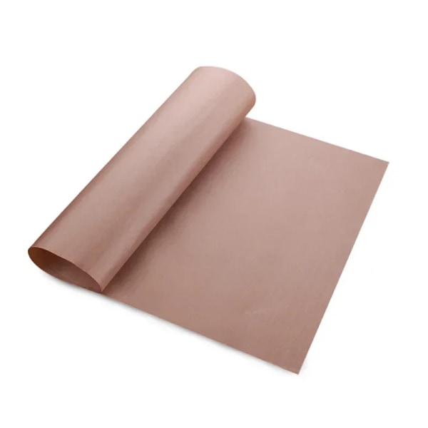 Reusable Baking Mat High Temperature Resistant Sheet Pastry Baking Oilpaper Heat-Resistant Pad Non-stick Mat Baking Mat Tools Khaki 30x40cm