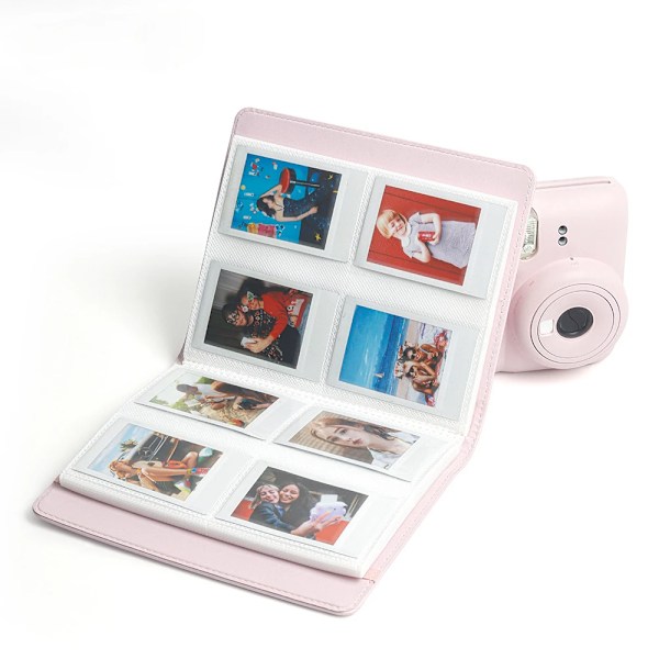 288 fickor Instax Mini fotoalbum för Fujifilm Instant Mini12 11 40 70 90 Liplay Link Evo Pink