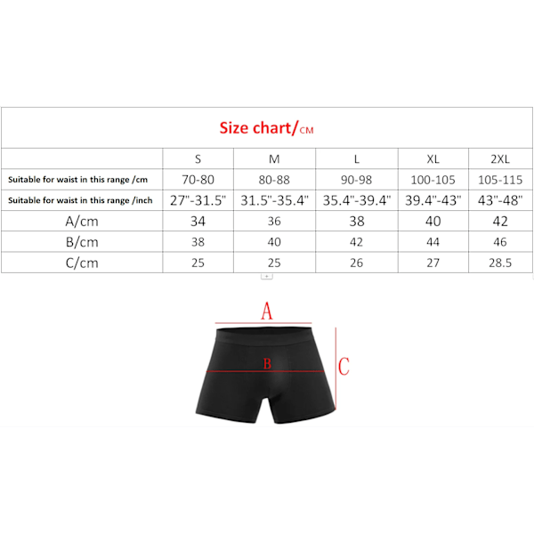 6 stk. Pakke Sorte Boxer Shorts Mænd Underbukser Blød Åndbar Hane Underbukser Til Mænd Homme Boxershorts 2024 Trusser 6pcs-W2-6 M