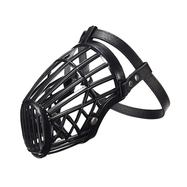 Justerbar Pet Dog Gozzles Mjuk Säkerhet Korg Mun Täckning Mesh Cage No Bark Bite Pet Dog Munöverdrage 15kg