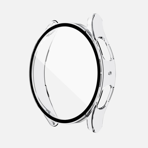 Glas+ Case för Samsung Galaxy Watch 5 40mm 44mm tillbehör PC Bumper Cover All-Around Skärmskydd Galaxy clear watch 5 pro 45mm