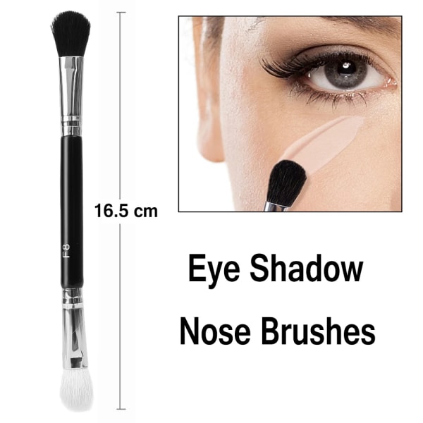 Ultra Detail Eye Makeup Brush Precision Eye Shadow Eyeliner Concealer Makeup Borstar Professionell Tapered Smudge Kosmetiska verktyg Nose eye brush