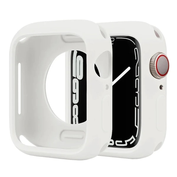 Candy Soft Case för Apple Watch Cover 9 8 7 6 Se 5 45mm 42mm 38 Skydd Iwatch Serie 44mm 40mm 41mm Bumper för kvinnor 02 white Series 123 38MM
