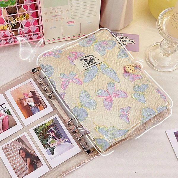 Kpop Photo Card Binder Photocard Holder Photo Album Idol Kort Samla Boka Bildkort Förpackning Leveranser Rår Ordförande S2 cover